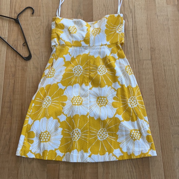 Kate Spade Yellow/White floral dress - Picture 5 of 5